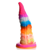 Luminoctopus Glow in the Dark Tentacle Dildo Colorful 9 Inch Silicone Adult Toy Rainbow Fantasy Dongs